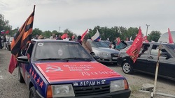 Автомарш Победы прошёл в Ипатовском округе